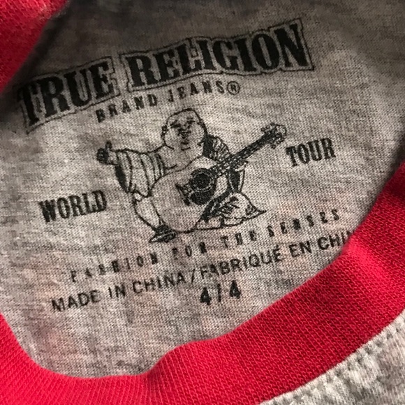 True religion kids tees size 4 - Picture 3 of 3